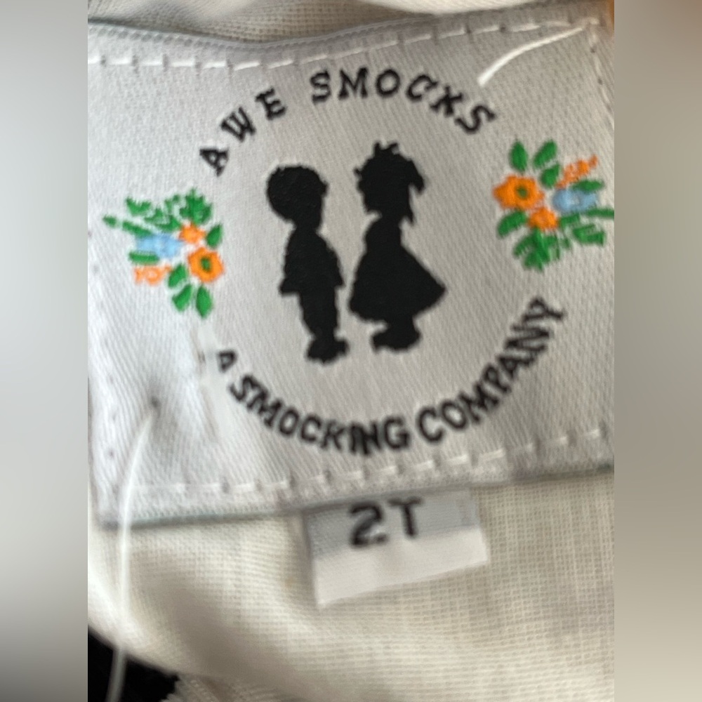 Awe Smocks Star Wats Smocked Stripe Black & White Bubble 1 Piece Yellow Ruffles - Picture 14 of 14